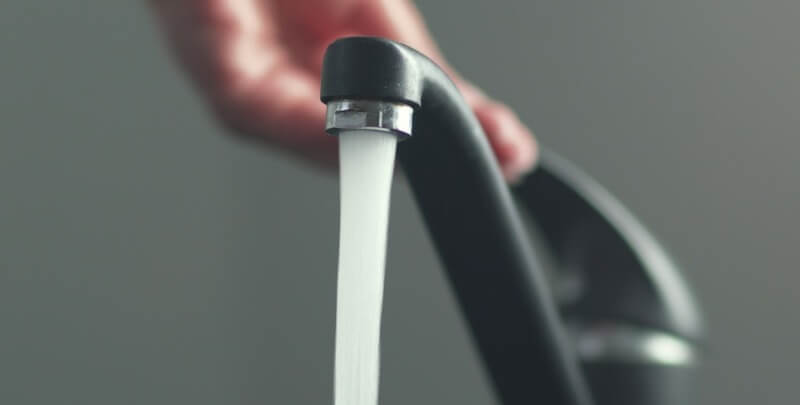 hot water tap