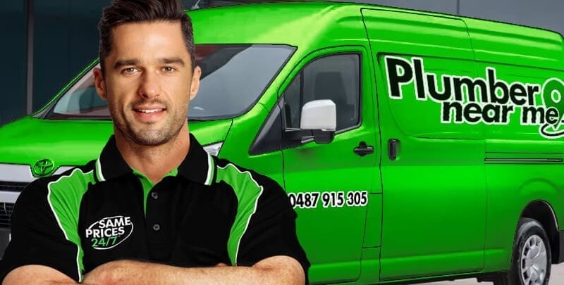Plumber Near Me tech and van (for Thermann HWS)